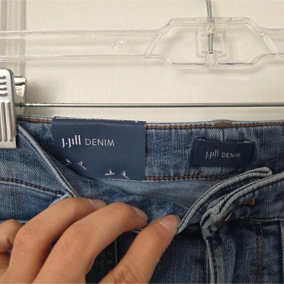 J. Jill NWT Curvy High Rise Straight Leg Ankle Bedford Wash women’s Jeans Size 2 - Picture 10 of 10
